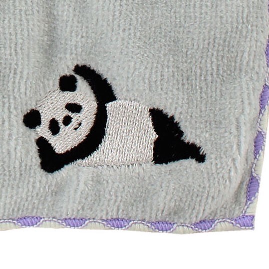 ギフトBOX入り アニマルはんかち パンダ柄 23×23cm 画像