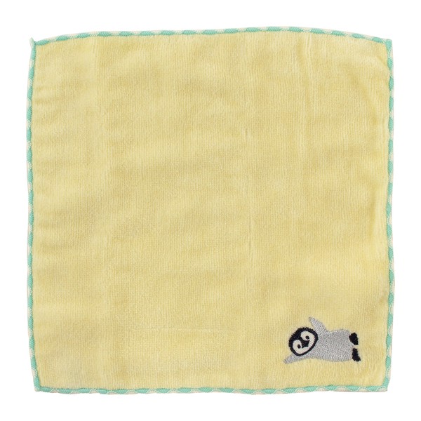 ギフトBOX入り アニマルはんかち ペンギン柄 23×23cm 画像