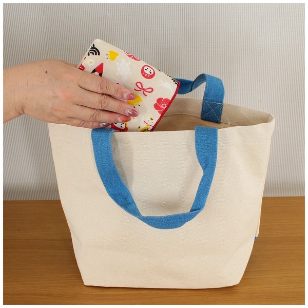はんかち お寿司 今治タオル 日本製 鮨 まぐろ オーガニックコットン アイボリー 24×24 画像