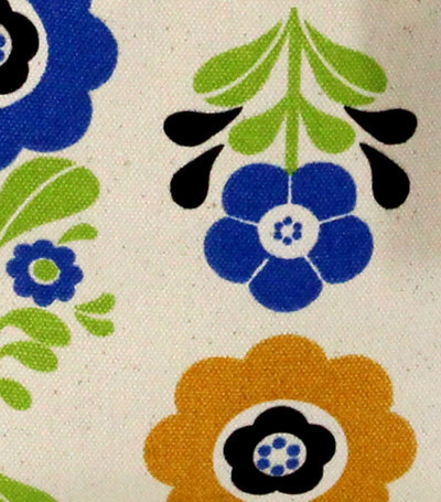 ミニトートバッグ　内ポケット付き カリーナ柄 画像