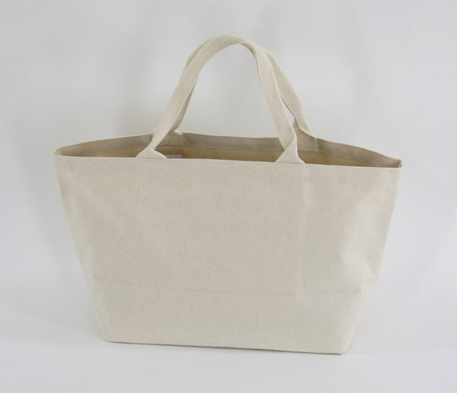 A4サイズが横にゆったり入るトートバッグ　M　ブルトン　ナチュラル 画像