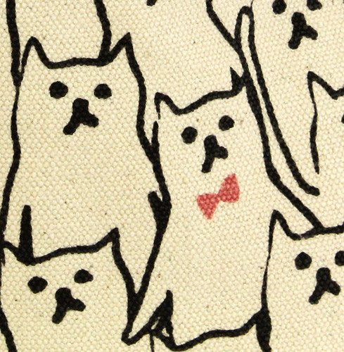 ミニトートバッグ　オールユルの柄 画像