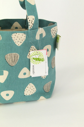 ミニトートバッグ　和風　おむすび 画像