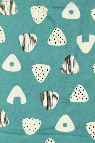 A4サイズのトートバッグ　和風　おむすび 画像