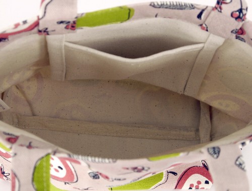 ミニトートバッグ　内ポケット付き　コンポートPI 画像