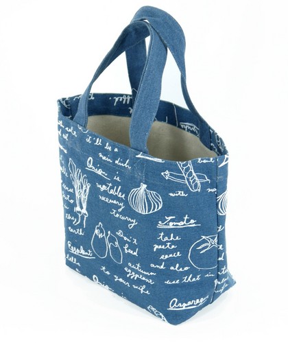 ミニトートバッグ　内ポケット付き　サラダ 画像