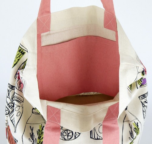 A4サイズ　トートバック　ピクルスPI 画像