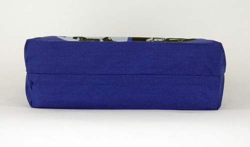 A4サイズのトートバッグ　内ポケット付き　ブルトンシネマBL 画像