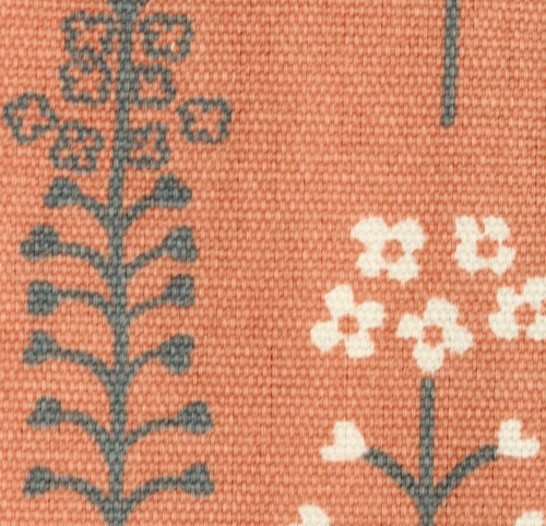 A4サイズのトートバッグ　和風　ぺんぺん草の柄 画像