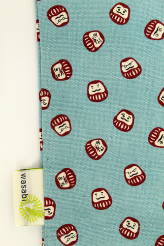 A4サイズのトートバッグ　和風　まめだるま 画像