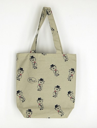 A4サイズのトートバッグ 内ポケット付き ダニエルズ 全体画像