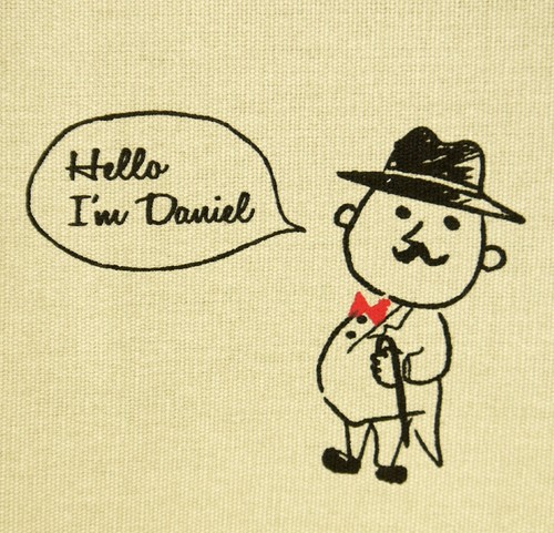 A4サイズのトートバッグ 内ポケット付き ダニエルズ 画像