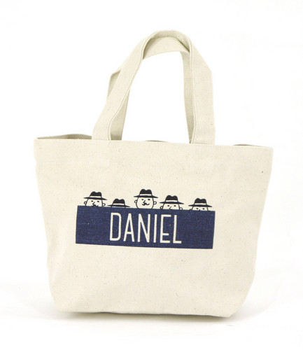 ミニトートバッグ 内ポケット付き カクレンボダニエルNV 全体画像