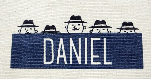 ミニトートバッグ 内ポケット付き カクレンボダニエルNV 画像