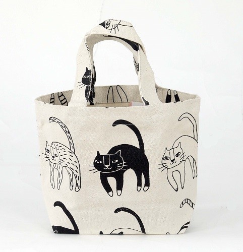 ミニトートバッグ　内ポケット付き　コティIV 全体画像