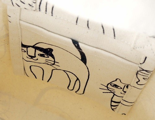 ミニトートバッグ　内ポケット付き　コティIV 画像