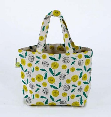 ミニトートバッグ　内ポケット付き　たんぽぽIV 画像