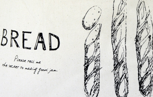 A4サイズが横にゆったり入るトートバッグM　デイリーブレッドNA 画像