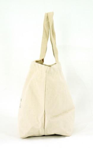 A4サイズが横にゆったり入るトートバッグM　ハナトボクNA 画像