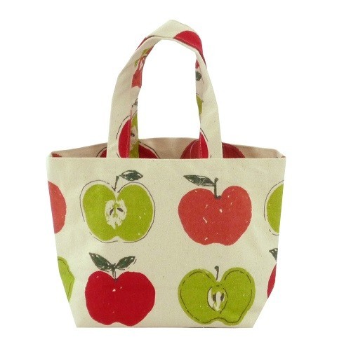 ミニトートバッグ　内ポケット付き　シードルRD 全体画像