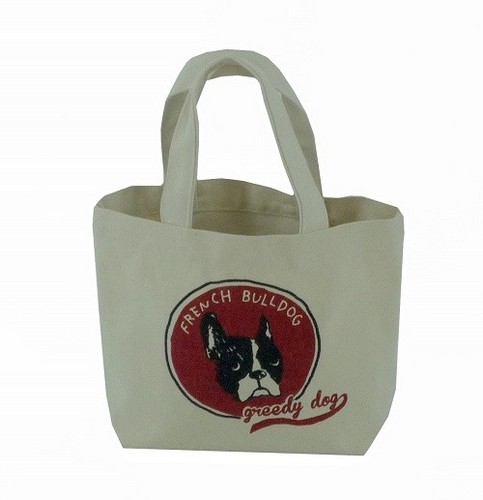 ミニトートバッグ　内ポケット付き　ブルトンワッペンNT 全体画像