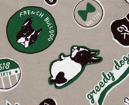 A4サイズのトートバッグ　内ポケット付き　ブルトンワッペンBE 画像