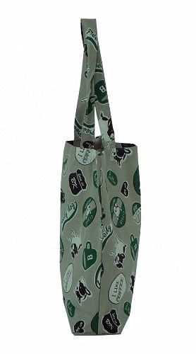 A4サイズのトートバッグ　内ポケット付き　ブルトンワッペンBE 画像