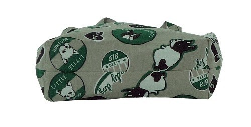 A4サイズのトートバッグ　内ポケット付き　ブルトンワッペンBE 画像