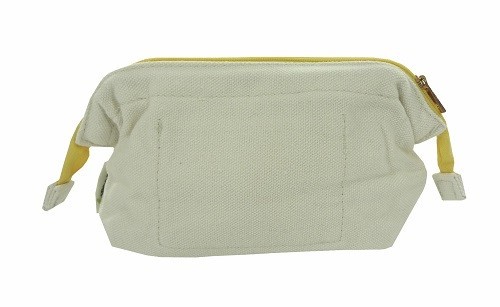 立体刺繍のポコポコワイヤー入りポーチ　みやけさんNT 画像