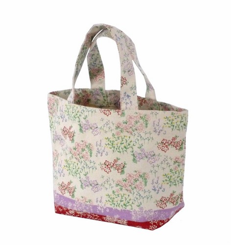 ミニトートバッグ 内ポケット付き カッサータ PK 全体画像