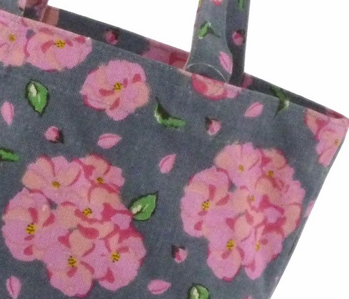 ミニトートバッグ 内ポケット付き オクタ PK GY 画像