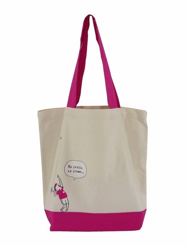 A4サイズのトートバッグ 内ポケット付き テニスチャンプIV 画像