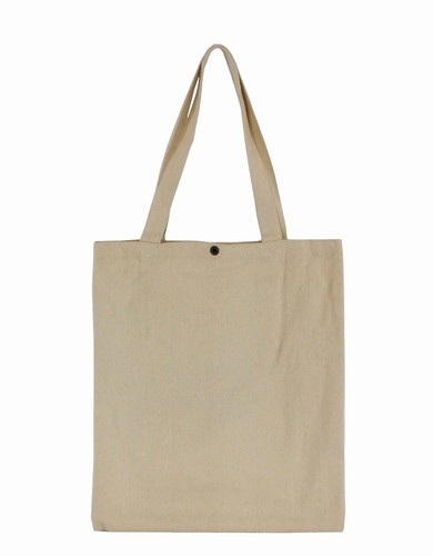 スナップ付A4トートバッグ 内ポケット付き ウォーターメロンNA 画像