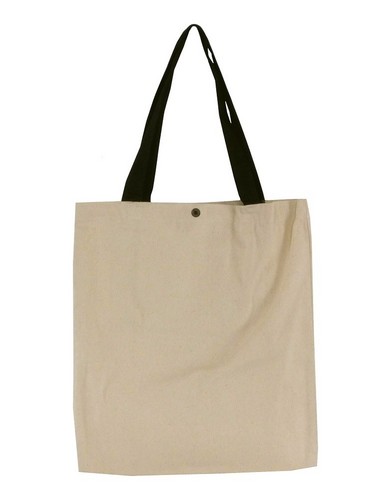 スナップ付A4トートバッグ 内ポケット付き フラミーNA 画像