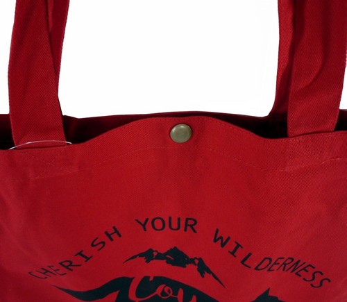 スナップ付A4トートバッグ 内ポケット付き コヨーテRD 画像