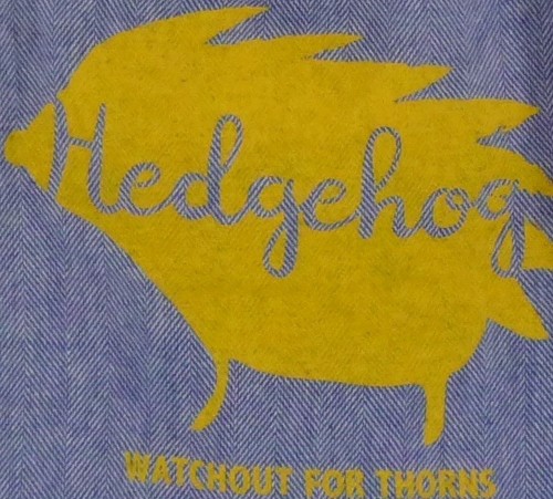 スナップ付A4トートバッグ 内ポケット付き ハリハリBL 画像