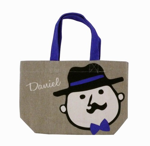 ミニトートバッグ 内ポケット付き ビッグダニエルBE 全体画像