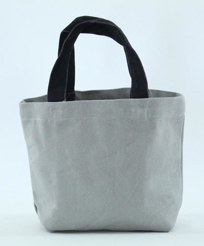 ミニトートバッグ 内ポケット付き さくらアップ グレイ 画像