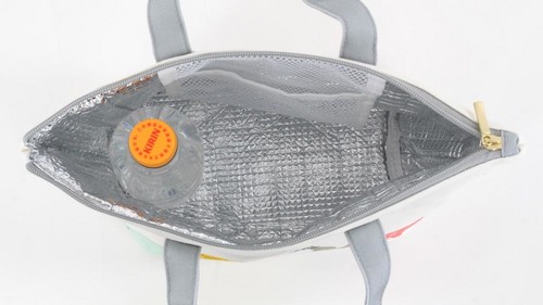 ランチバッグ COOL＆HOT ガーデン ネイビー 画像