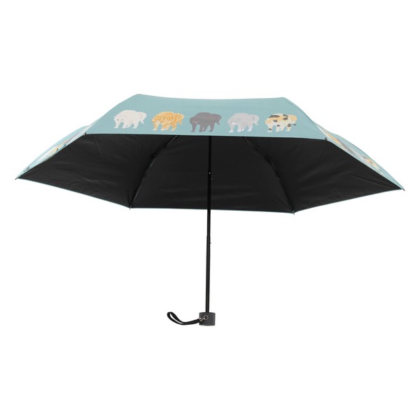 折り畳み傘 晴雨兼用 ヤンノカキャット 50 ミント 画像