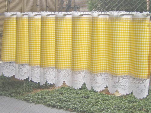 カフェギンガム 約幅150cm×長さ60cm 全体画像