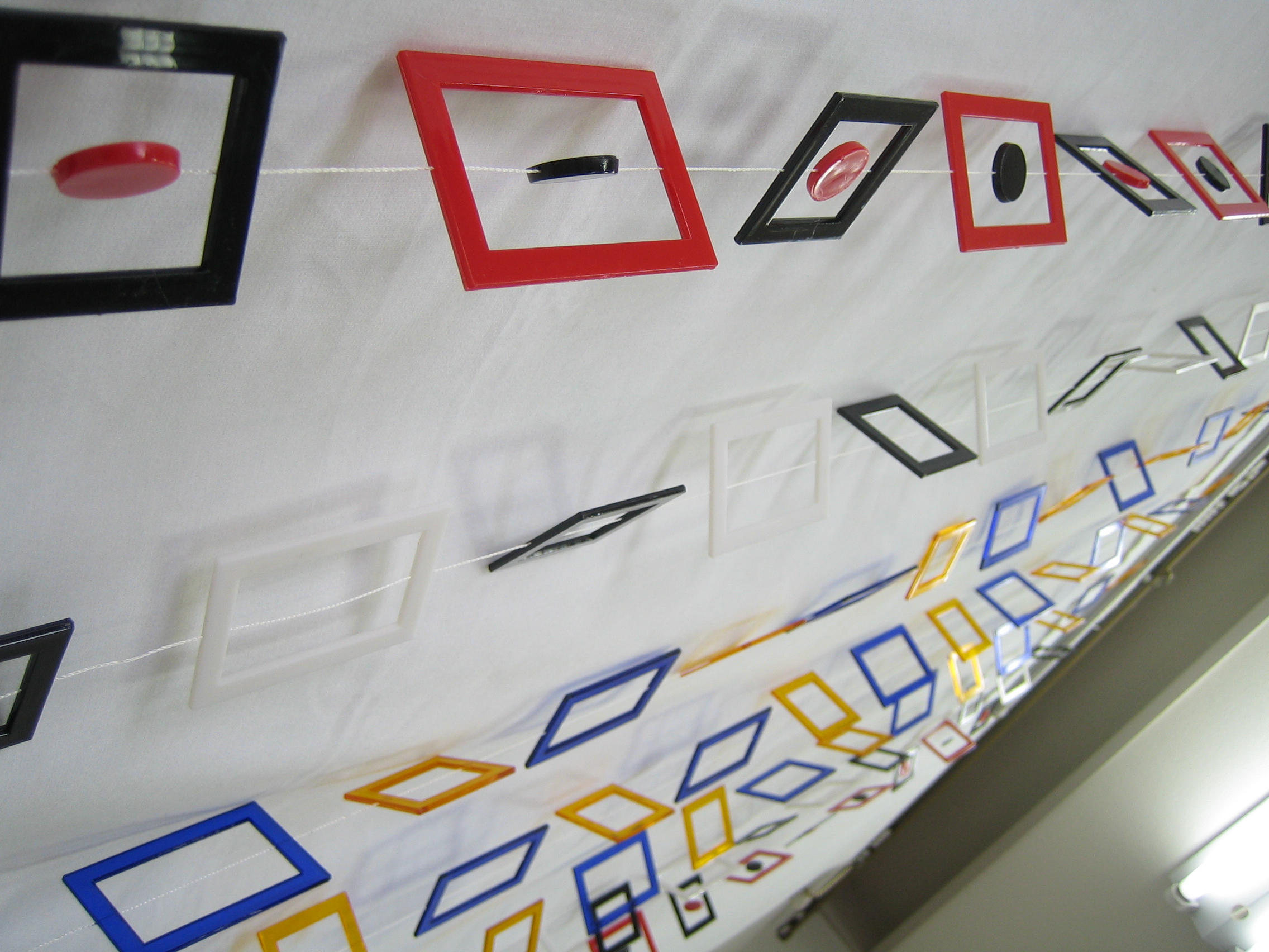 ビーズのれん　スクエアー 画像