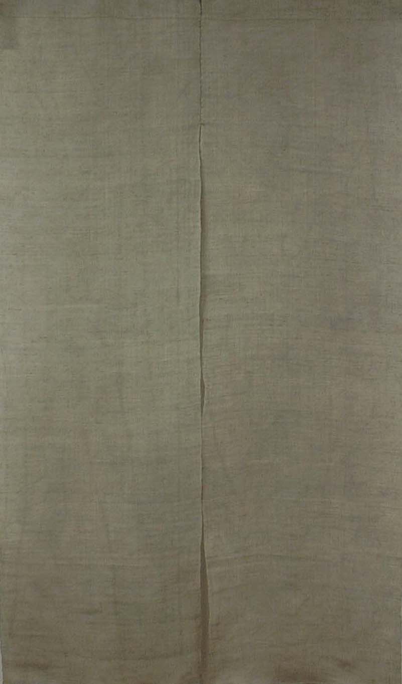 麻のれん　グレー 全体画像