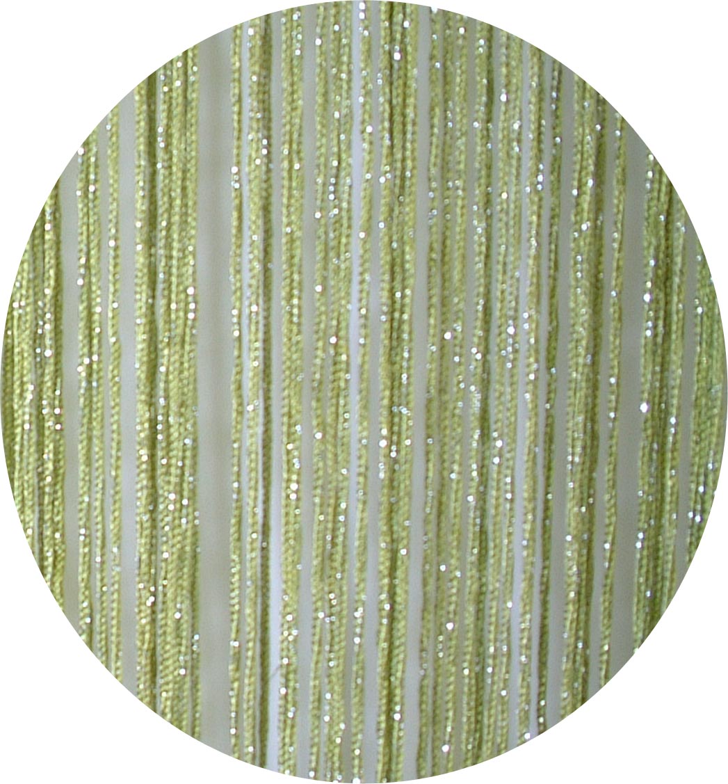 ラメ入りヒモスクリーン 画像