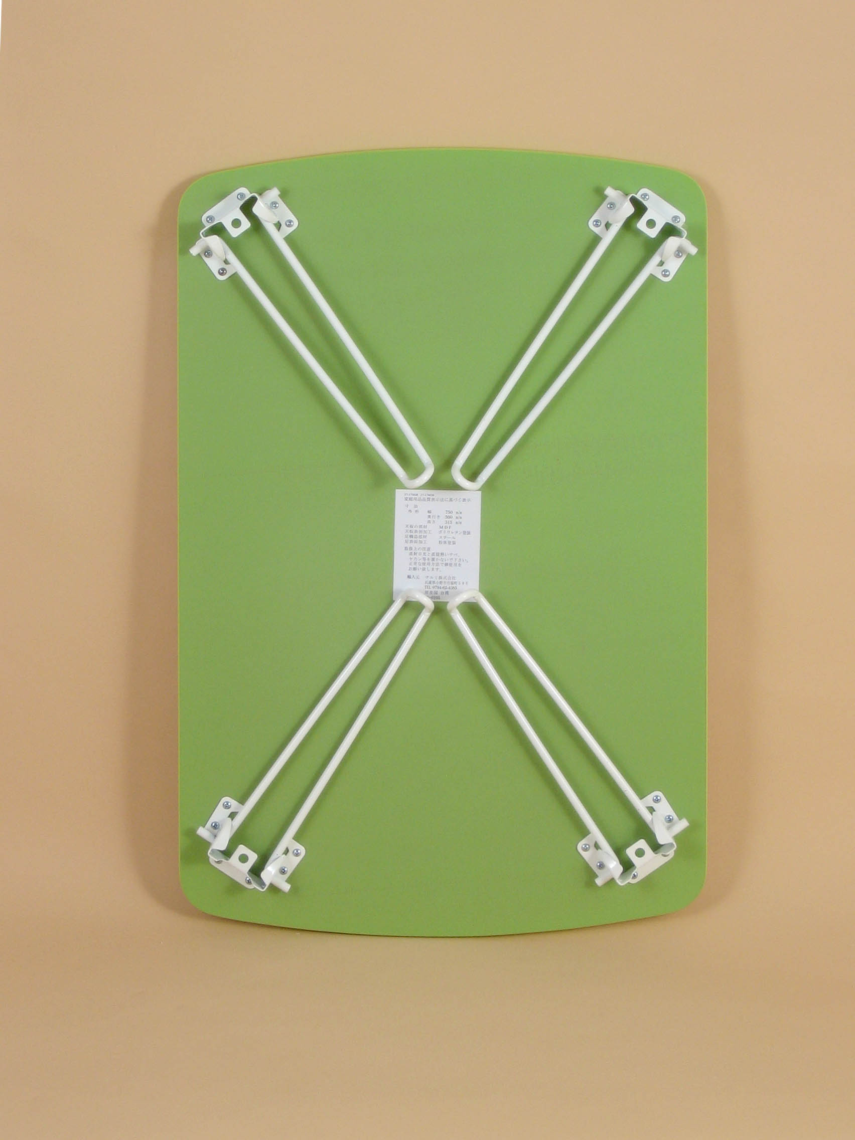 折り脚テーブル　ＧＲ 画像