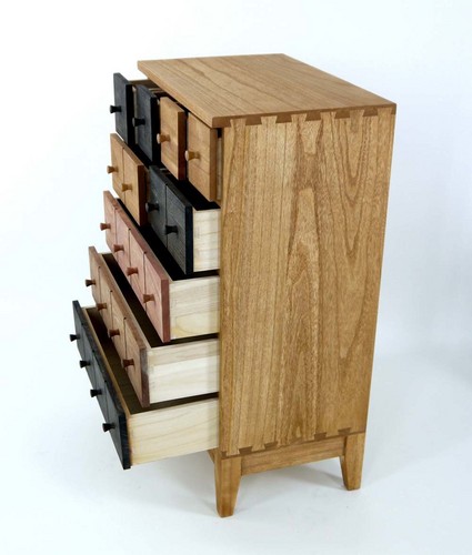 桐素材のチェスト キューブBOX 20 Lサイズ 画像