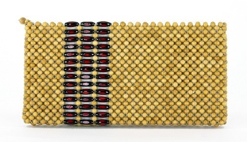 ★国産★竹素材のクラッチバッグ★ポーチ★小物入バッグ★CH-13x1NA・RE　日本製（Made in Japan） 全体画像