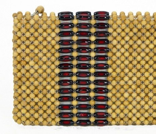 ★国産★竹素材のクラッチバッグ★ポーチ★小物入バッグ★CH-13x1NA・RE　日本製（Made in Japan） 画像