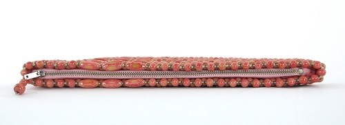 ★国産★竹素材のクラッチバッグ★ポーチ★小物入バッグ★CH 22x22 PI/PI 日本製（Made in Japan） 画像