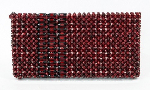 ★国産★竹素材のクラッチバッグ★ポーチ★小物入バッグ★CH13x20 RE/RE 日本製（Made in Japan） 全体画像